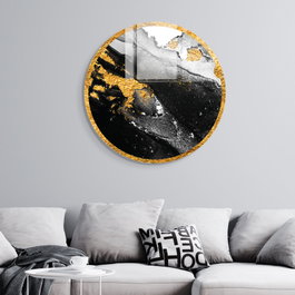 Wallity Cuadro Decorativo de Vidrio Templado Multicolor 60 cm